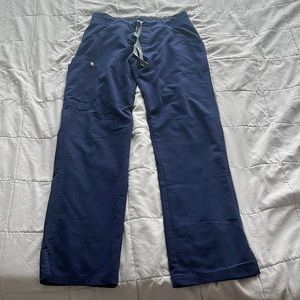 FIGs Kade Cargo Scrub Pant in Navy
